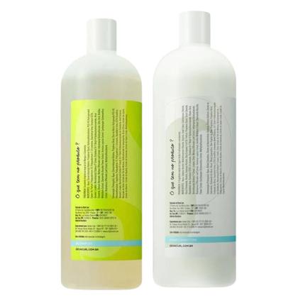 Imagem de Kit Deva Curl Original Shampoo LOW-POO 1 litro+Condicionador One Condition 1 litro