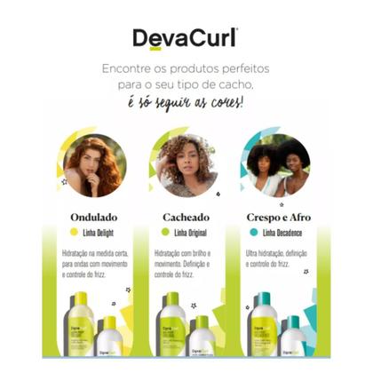 Imagem de Kit Deva Curl Original Shampoo LOW-POO 1 litro+Condicionador One Condition 355ml