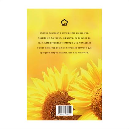 Kit Devocional Café com Deus Pai 2025 + 365 Mensagens Diárias com Charles Spurgeon Girassol - Editora Vélos Imagem de Kit Devocional Café com Deus Pai 2025 + 365 Mensagens Diárias com Charles Spurgeon Girassol