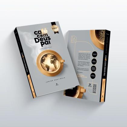 Imagem de Kit Devocional Café Com Deus Pai  Junior Rostirola Edição 2026 Caneca Branca Lançamento