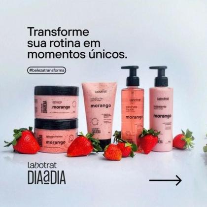 Imagem de Kit Dia a Dia Morango Esfo 300ml + Body 190ml + Hidra 190ml