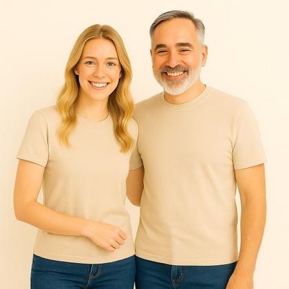 Imagem de Kit Dia dos Pais com 2 Camisetas 100% Algodão Tal Pai Tal Filha