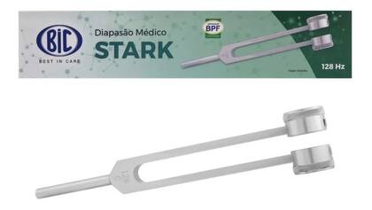 Imagem de Kit Diapasão Médico 128 Hz + Martelo Neurológicos Taylor