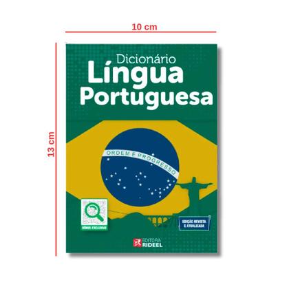 Imagem de Kit Dicionários: Português + Inglês + Espanhol com Qr-Code - Didático - Estudos