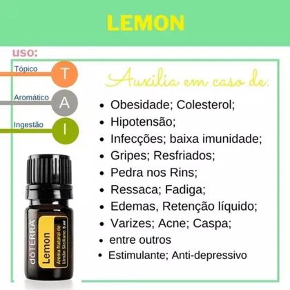 Kit Difusor ultrassônico Pebble + 1 óleo Lemon 15ML Obesidade Colesterol Pedra nos rins e Infecções - doTERRA Imagem de Kit Difusor ultrassônico Pebble + 1 óleo Lemon 15ML Obesidade Colesterol Pedra nos rins e Infecções