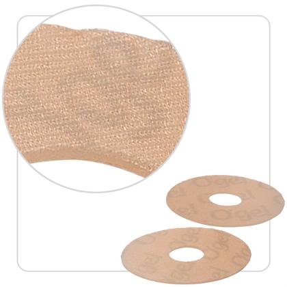 Imagem de Kit Disco Areolar + Fita Silicone Cicatrizante Pós Cirúrgico 60cm