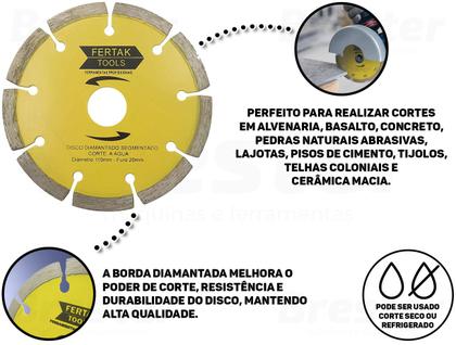 Imagem de Kit Discos Para Serralheria E Construção Profissional Fertak