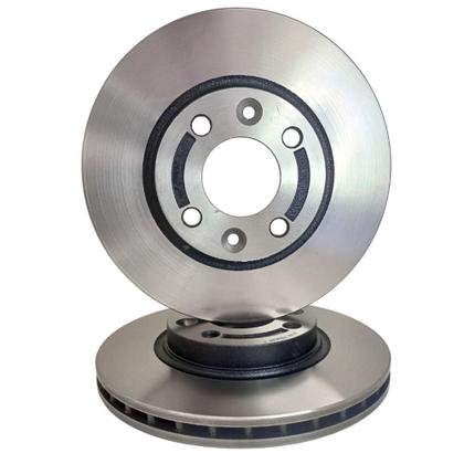 Imagem de Kit Discos Pastilhas Freio Dianteiro Renault Logan Sandero Após 2014