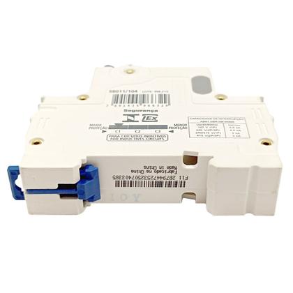 Imagem de Kit Disjuntor Unipolar Din Mini 10a Tdj3-1 C10 58011/104 - 6 Unidades - Tramontina