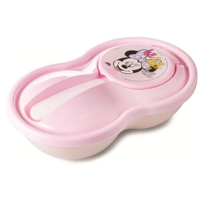 Imagem de Kit Disney Prato Térmico Tigela Pote Papinha Refeição Baby