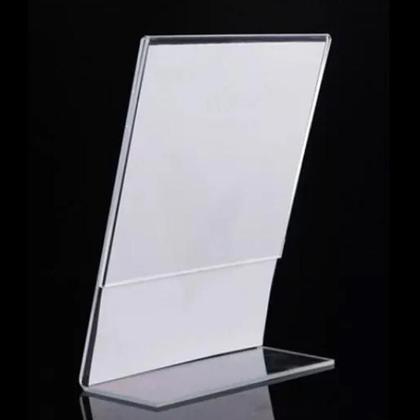 Imagem de Kit Display 5 Expositores Acrílico Folheto A4 Mesa Vertical