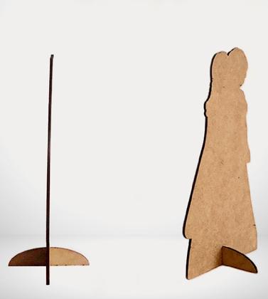 Imagem de Kit Display de chão totens Jardim Encantado 5 Pçs + Painel 150x100m