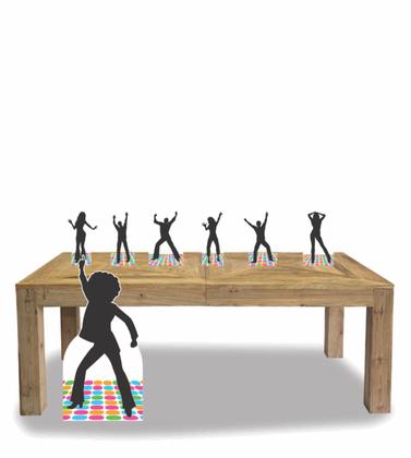 Imagem de kit Display festa MDF Discoteca Homem