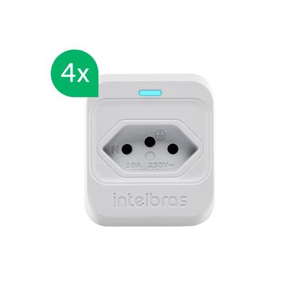 Imagem de Kit Dispositivo de Proteção Elétrica EPS 301 Branco - 4 peças