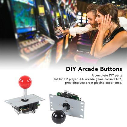 Imagem de Kit DIY Arcade Joystick Raguso para 2 jogadores com alta temperatura