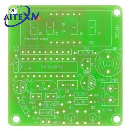 Imagem de Kit DIY De Relógio Eletrônico Digital De 4 Bits Para Arduino AT89C2051 Módulo De Aprendizado