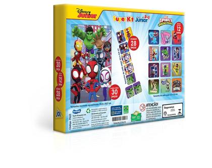 Imagem de Kit Do Homem Aranha Spidey Com 3 Jogos - Toyster 3140