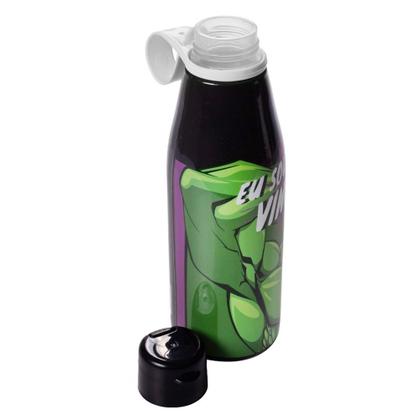 Imagem de Kit do Hulk com Copo Garrafa e Caneca Infantil Plasútil