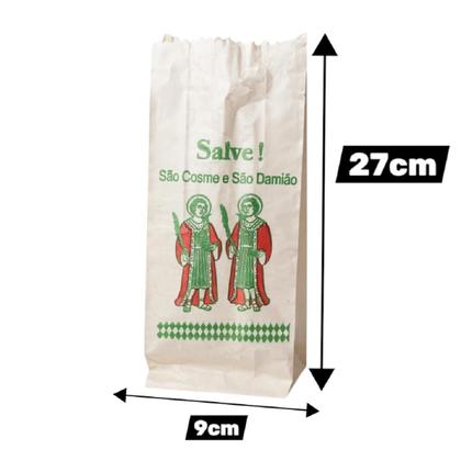 Imagem de Kit Doces Cosme e Damião Crianças com 50 Saquinhos papel