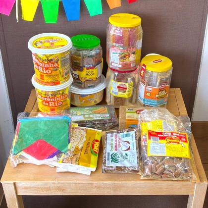 Imagem de Kit Doces Diversos Festa Junina São João p/ 50 pessoas