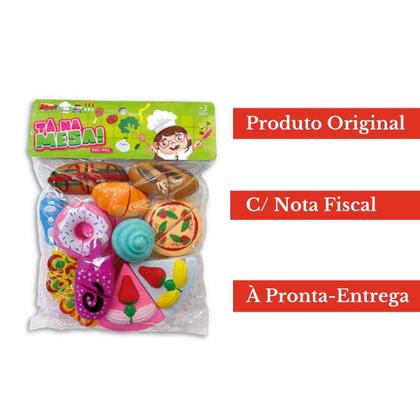 Imagem de Kit Doces P/ Cortar Tá na Mesa Rec Rec C/ 15pçs tiras autocolantes Zoop