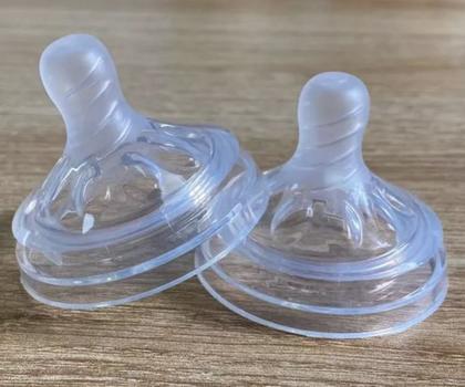 Imagem de Kit dois bicos compatível com mamadeira Philips Avent Pétala