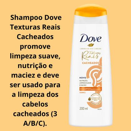 Imagem de Kit Dove Texturas Reais Cabelo Cacheado Com Óleo de Babosa Com 4-Produtos