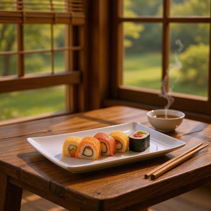 Imagem de Kit Duas Travessa de Melamina Retangular com canto 36,4 x 20,2 x 3,3 cm WECK