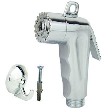 Imagem de Kit Ducha Higiênica Completa Para Banheiro Engate Flexível Inox 1,50m + Gatilho Paris + Registro