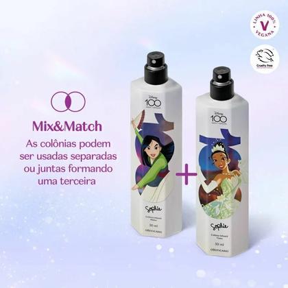 Imagem de Kit Duo Colônia Infantil Sophie Disney100 2x50ml