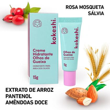 Imagem de Kit Dupla Renovadores Faciais Kokeshi Pele Porcelana Olhos Gueixa