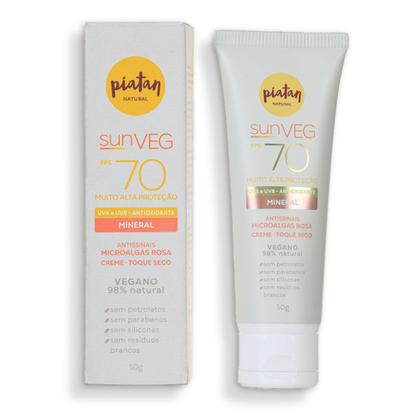 Imagem de Kit Duplo Protetor Solar Facial Vegano FPS 70