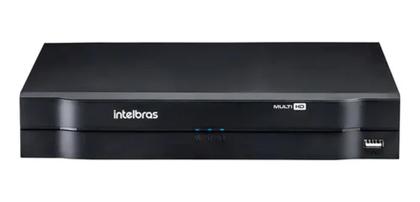 Imagem de Kit Dvr Intelbras 4 Canais H.265 320GB 4 Câmeras Hd 20 Metros+1 Câmeras IP c/Audio