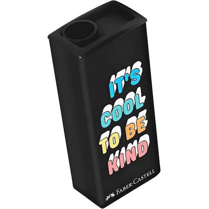 Imagem de Kit EcoLápis Grafite+Apontador+Borracha Preto Faber Castell