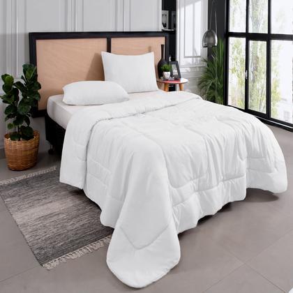 Imagem de Kit Edredom Casal Queen 3 Peças Margarida Cama Box