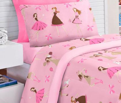 Kit Edredom Solteiro + Jogo de Cama Day by Day - Sofie, Marie e Fifi - 05 Peças - Zilu Enxovais Imagem de Kit Edredom Solteiro + Jogo de Cama Day by Day - Sofie, Marie e Fifi - 05 Peças