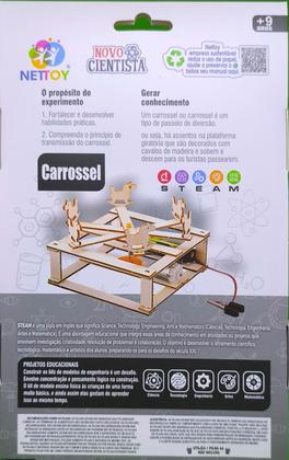 Imagem de Kit educacional robótica experiencia steam  novo cientista carrossel