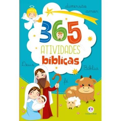 Imagem de Kit Educativo 365  Atividades Bíblicas + Caça-Palavras  Aprenda Brincando