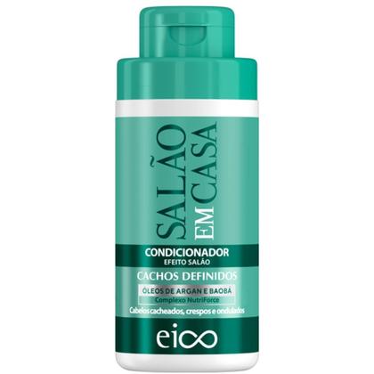 Imagem de Kit Eico Salão em Casa Cachos Definidos Shampoo 800ml + Condicionador 450ml