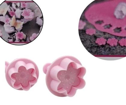 Imagem de Kit ejetor flor primavera para preenchimento com 04pcs
