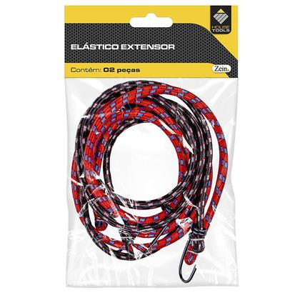 Imagem de Kit elástico extensor bagageiro carga cordinha - 2 unidades