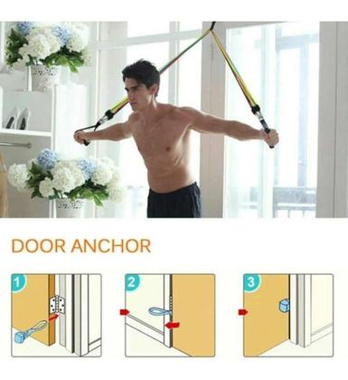 Imagem de Kit Elástico Extensor Power Multi Funcional - Completo 11pcs - Mb