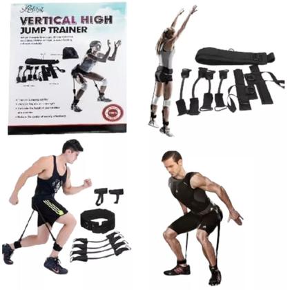 Imagem de Kit Elastico Extensor Treino Academia Exercícios Em Casa