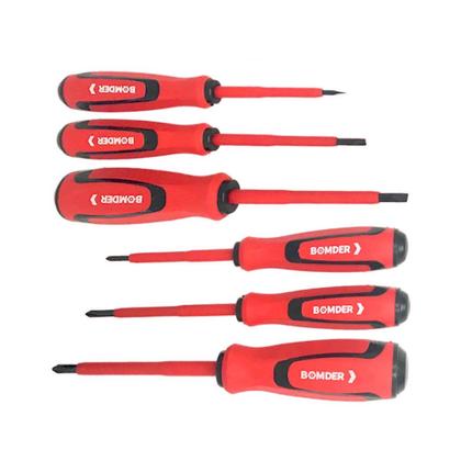 Imagem de Kit Eletricista Completo Conjunto Profissional Alicate Terminal Conectores Exbom/Bomder