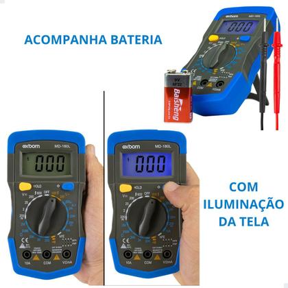 Imagem de Kit Eletricista Profissional Completo Alicate Terminais