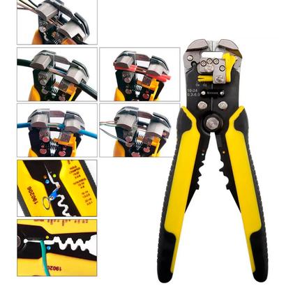 Imagem de Kit Eletricista Profissional Completo Peças com  Lupa Led