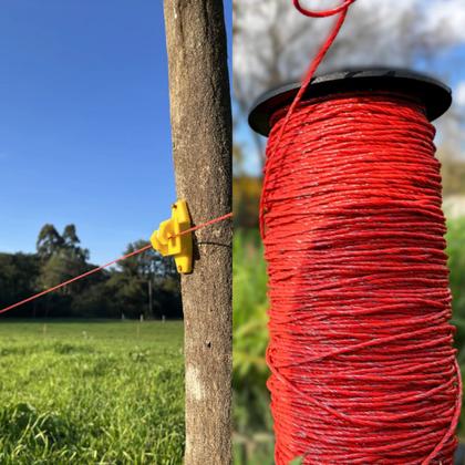 Imagem de Kit Eletrificador Cerca Rural Cr 38km + Cabo 250m