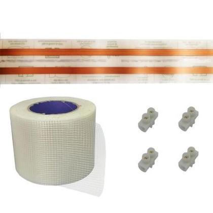 Imagem de Kit Eletrofita 20a Duas Pistas + 6 Conector Preço Por Metro