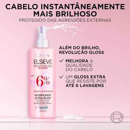 Imagem de Kit Elsevd Creme Mascara Elixir Acidificante Ultra Gloss