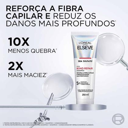 Imagem de Kit Elseve Bond Repair - Pré Shampoo + Shampoo + Condicionador + Leave in